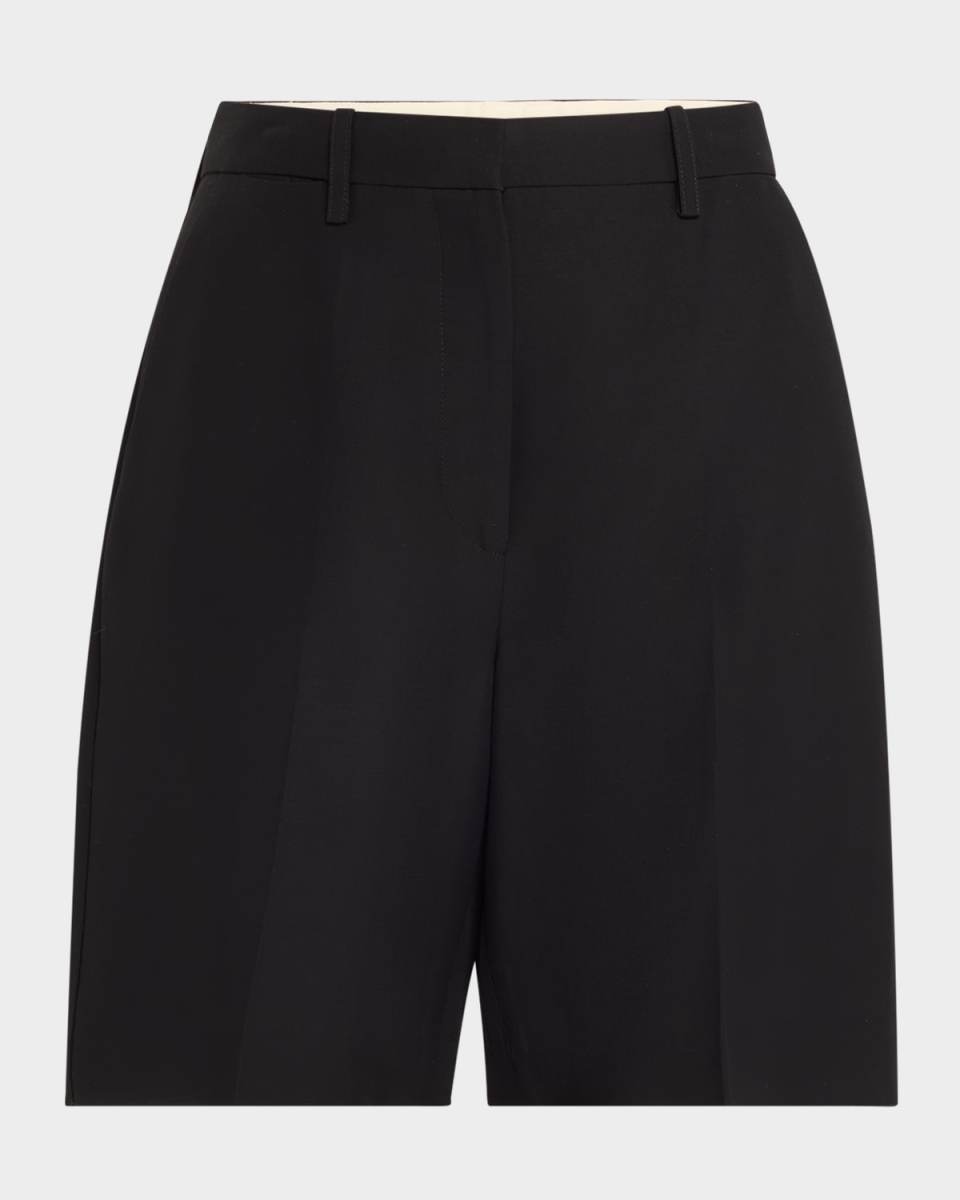 Straight Mens-Inspired Bermuda Shorts